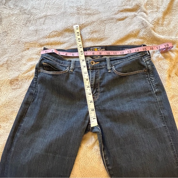 Lucky Brand blue women's Sophia Skinny jeans Size 10 Waist 30 - Picture 9 of 10